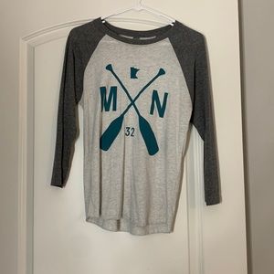 Minnesota 3/4 sleeve shirt